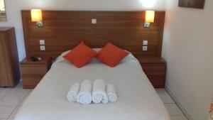 Postel nebo postele na pokoji v ubytování Potokia Rooms