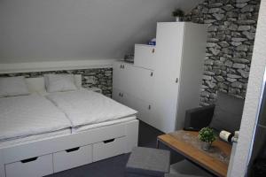 Postel nebo postele na pokoji v ubytování Apartment 279 Mitterdorf