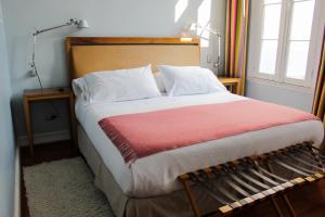 Postel nebo postele na pokoji v ubytování Zerohotel