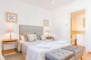 Ένα ή περισσότερα κρεβάτια σε δωμάτιο στο Villa Fernanda