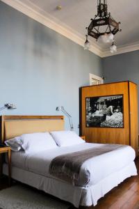 Кровать или кровати в номере Zero Hotel