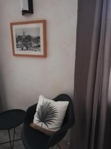 Posezení v ubytování hôtel Le Synaya