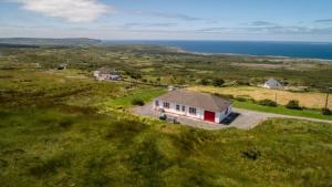A bird's-eye view of Atlantic Rose Cottage
