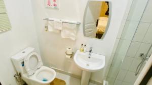 Koupelna v ubytování Shortlethomes
