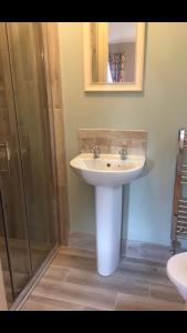 Koupelna v ubytování A Selection of Self Catering Holiday Homes at Kilcloon Cottages