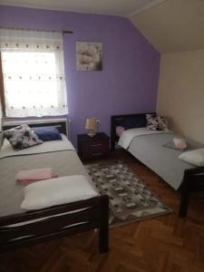Posteľ alebo postele v izbe v ubytovaní Apartman Nika