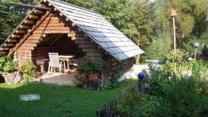 Ogród w obiekcie Ferienhaus Lenzau