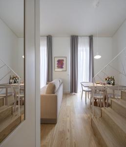 Χώρος καθιστικού στο Lisbon Serviced Apartments - Santos