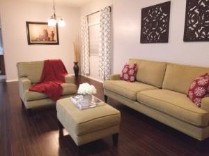 Area soggiorno di Phoenix I, Minutes to Airport and Downtown