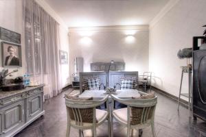 مطبخ أو مطبخ صغير في Chateau Třebešice