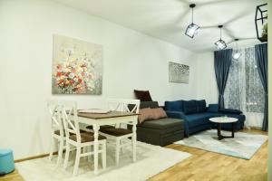 Χώρος καθιστικού στο Matea Center Lux