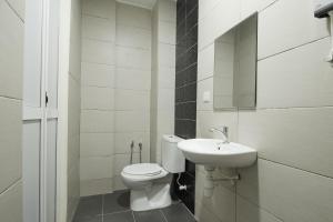 Vannituba majutusasutuses M S Hotel, Tengku Kelana KTM Klang