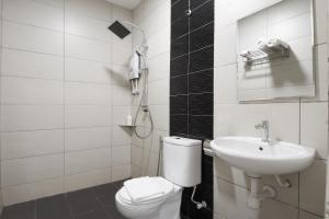 Vannituba majutusasutuses M S Hotel, Tengku Kelana KTM Klang
