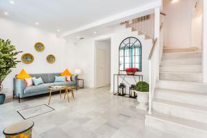 Część wypoczynkowa w obiekcie Espectacular casa de 6 dormitorios, 7 banos y 2 terrazas
