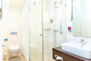 Koupelna v ubytování Hotel Rheinfelderhof