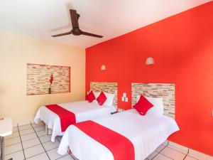 Hotel Costa Azul客房内的一张或多张床位