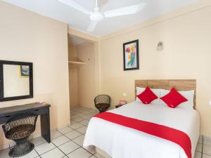 Hotel Costa Azul客房内的一张或多张床位