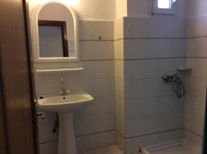 Kylpyhuone majoituspaikassa Nikos Victoria