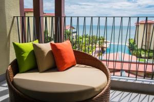Ein allgemeiner Meerblick oder ein Meerblick von des Resorts aus