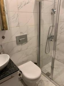 Koupelna v ubytování Berfinn Hotel Beşiktaş