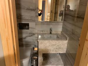 Koupelna v ubytování Berfinn Hotel Beşiktaş