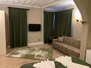 Posezení v ubytování Berfinn Hotel Beşiktaş