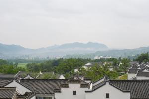Üldine mäevaade või majutusasutusest Banyan Tree Huangshan pildistatud vaade