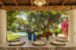 Vonkajšia záhrada v ubytovaní Mas Peirot Sitges
