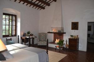 Posteľ alebo postele v izbe v ubytovaní Mas Peirot Sitges