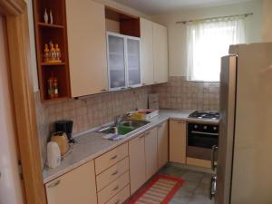 Nhà bếp/bếp nhỏ tại Apartment Mladinic Brac