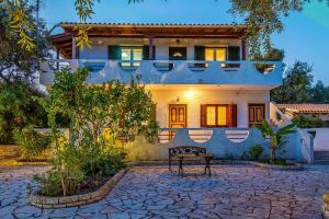 Zahrada ubytování Olympia Paxos Villas & Apartments