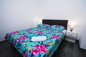 Postel nebo postele na pokoji v ubytování Apartments Samac