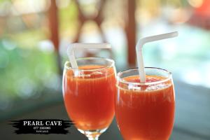 Minuman di Pearl Cave Cabanas & Resturant