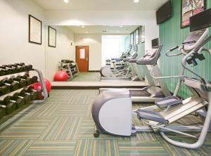 Fitness centrum a/nebo fitness zařízení v ubytování Holiday Inn Express & Suites - Denton North by IHG