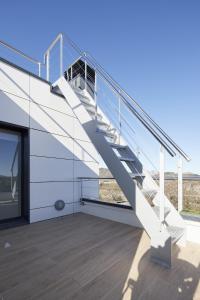 A balcony or terrace at Villa Alimar - Basque Stay