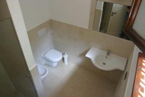 Koupelna v ubytování La Chiusa di Rio