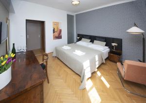 Posteľ alebo postele v izbe v ubytovaní Bed&Breakfast & Apartment Klafé