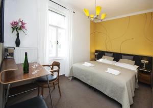 Posteľ alebo postele v izbe v ubytovaní Bed&Breakfast & Apartment Klafé