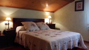 Posteľ alebo postele v izbe v ubytovaní Casa Ameneiros + 9 fotografií