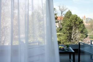 Balkón nebo terasa v ubytování Hotel Castellum