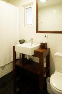 Een badkamer bij Hotel Casa Beltran