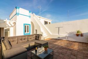 Balkón nebo terasa v ubytování Casa BrancAzul