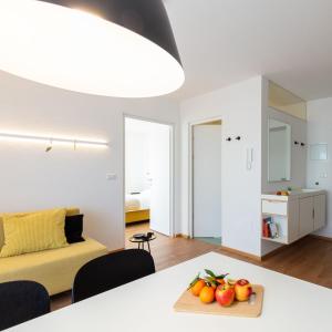 Kuchyň nebo kuchyňský kout v ubytování Hus Appartement - Nr. 2