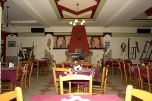 En restaurant eller et andet spisested på Villa Rosa