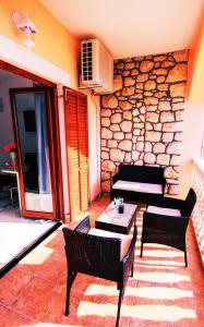 Posezení v ubytování Apartments Samac