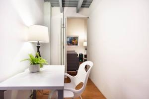 TV o dispositivi per l'intrattenimento presso Hostal Top Location ideal para viajeros Polanco