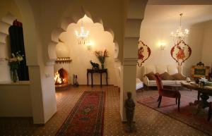 Χώρος καθιστικού στο Demeures d'Orient Riad & Spa