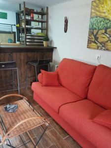 Ruang duduk di Casa Do Ivi