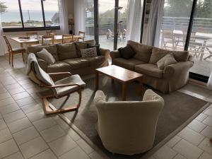 Posezení v ubytování Appartement duplex vue mer - 1 chambre - Résidences Océanes + 2 fotografie