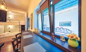 Postel nebo postele na pokoji v ubytování SECRET boutique Hostel